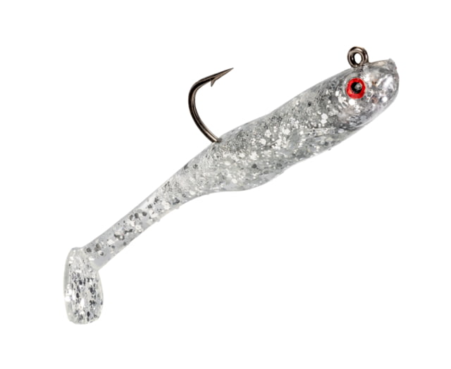 Strike King Strike King Homing Minnow Softbait 3 pack 2.5in 1/4oz Carolina Chrome