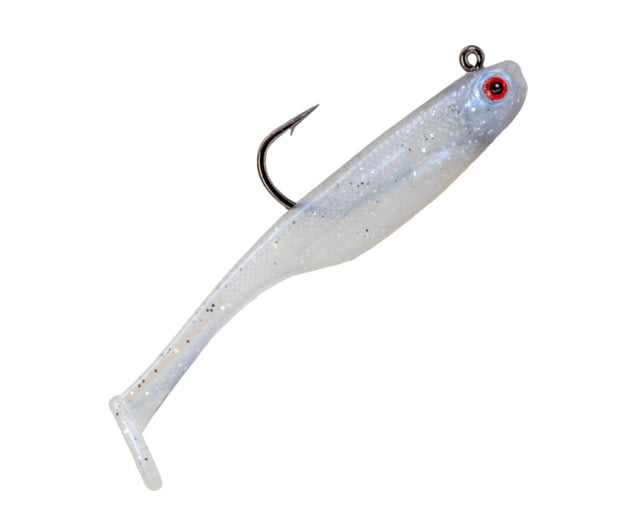 Strike King Strike King Homing Minnow Softbait 3 pack 2.5in 1/4oz Pearl