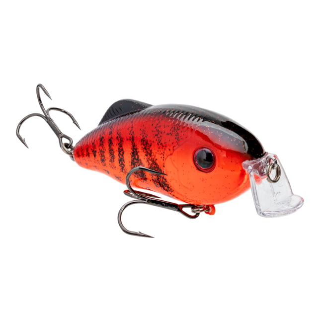 Strike King Hybrid Hunter Fishing Lure Shallow Diving Crankbait 90-Degree Bill Reflective 3D Eyes Loud Rattle Dives 3 to 5-Feet 1oz SZ 2 Treble Hooks