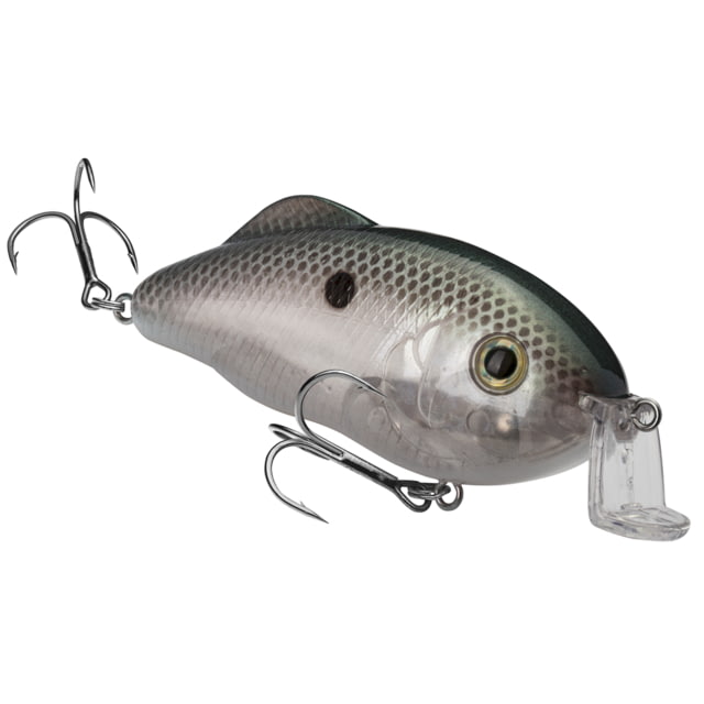 Strike King Hybrid Hunter Jr Fishing Lure Shallow Diving Squarebill Crankbait Green Gizzard Shad 1/2oz