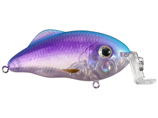 Strike King Hybrid Hunter Shallow Jr. Fishing Lure Shallow Diving Crankbait 90-Degree Bill 3D Eyes Loud Rattle Dives 1 to 3-Feet 7/16oz SZ 4 &
