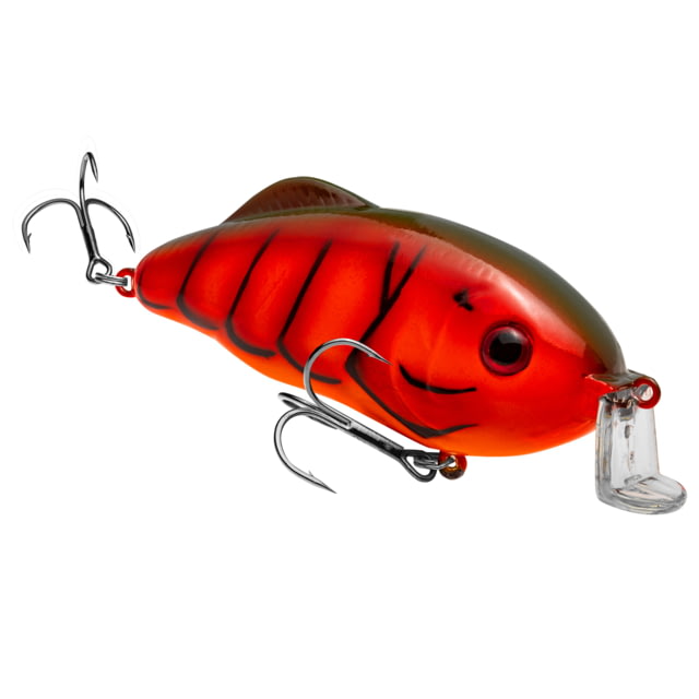 Strike King Hybrid Hunter Jr Fishing Lure Shallow Diving Squarebill Crankbait Fire Craw 1/2oz