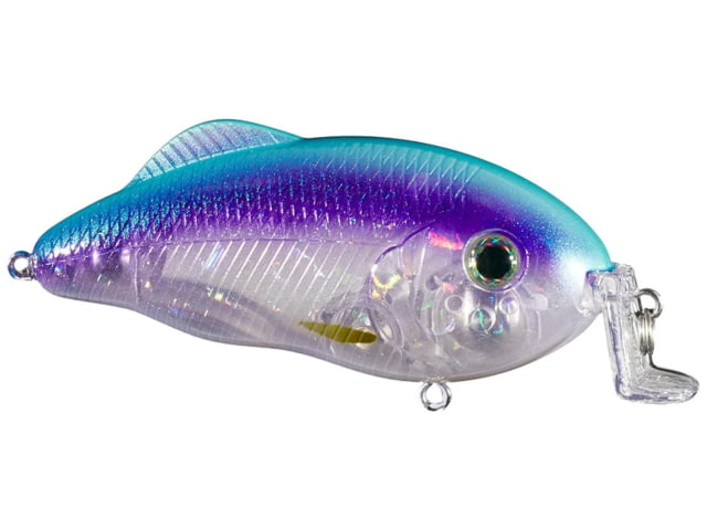 Strike King Hybrid Hunter Shallow Fishing Lure Shallow Diving Crankbait 90-Degree Bill 3D Eyes Loud Rattle Dives 1 to 3-Feet 3/4oz SZ 2 Treble Hooks