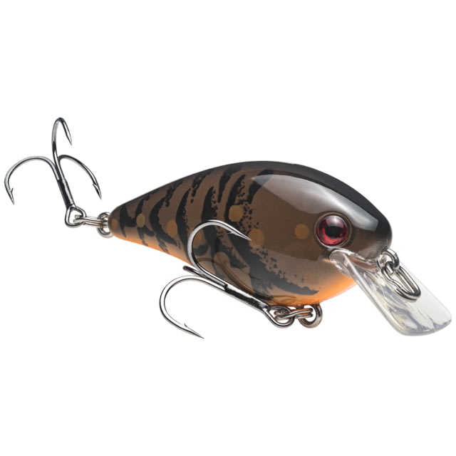 Strike King KVD 1.0 Squarebill Fishing Lure Shallow Diving Squarebill Crankbait Brown Craw 1/4oz