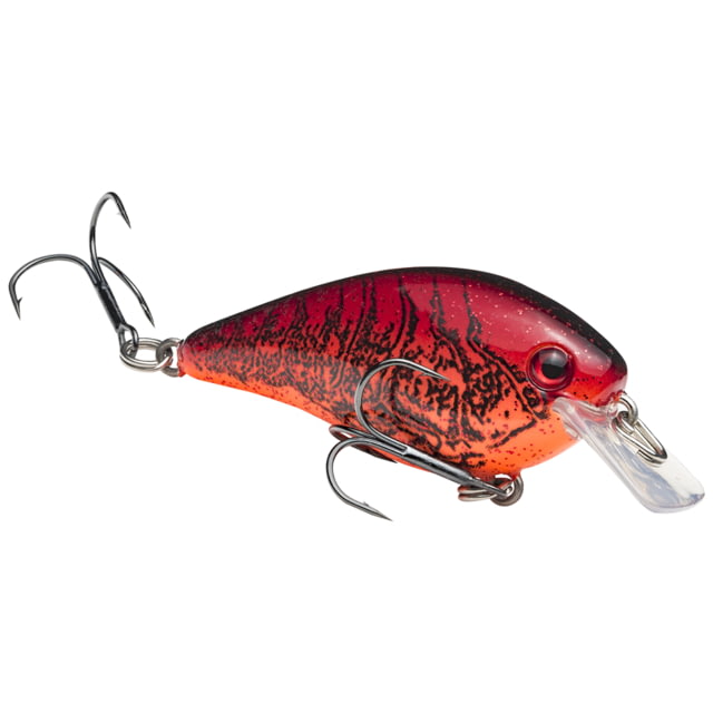 Strike King KVD 1.0 Squarebill Fishing Lure Shallow Diving Squarebill Crankbait Chili Craw 1/4oz