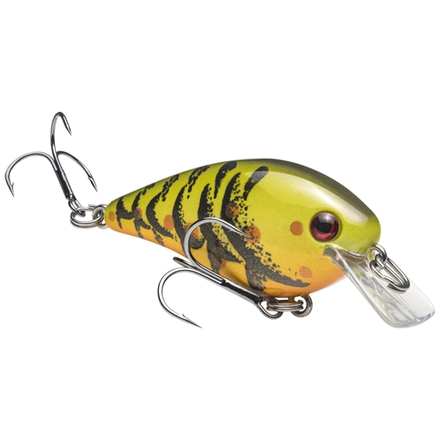 Strike King KVD 1.0 Squarebill Fishing Lure Shallow Diving Squarebill Crankbait Green Pumpkin Craw 1/4oz
