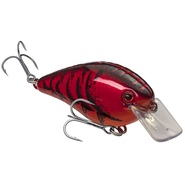 Strike King KVD 1.5 Hard Knock Fishing Lure Squarebill Crankbait Delta Red 3/8oz