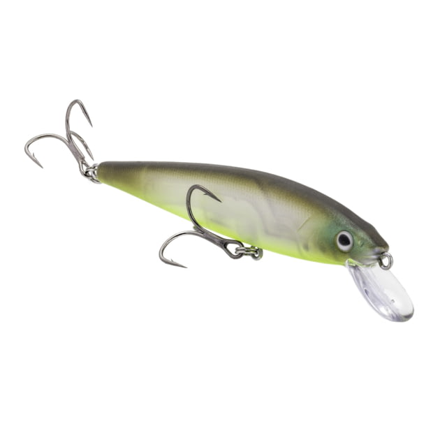 Strike King KVD Elite 200 Jerkbait Fishing Lure Weight Transfer System 4 1/2in 3/8oz Dives 4 to 7-Feet SZ 4 Mustad Triple Grip Treble Hooks Matte
