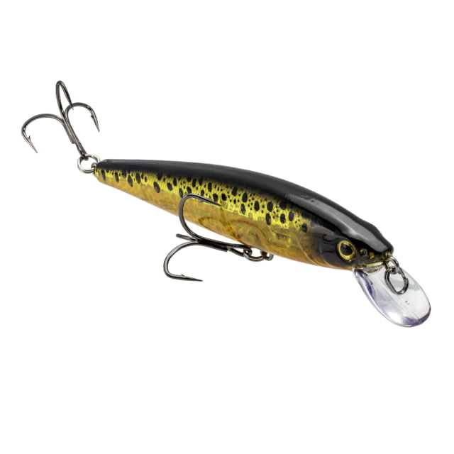 Strike King KVD Elite 200 Jerkbait Fishing Lure Weight Transfer System 4 1/2in 3/8oz Dives 4 to 7-Feet SZ 4 Mustad Triple Grip Treble Hooks Pro Gold