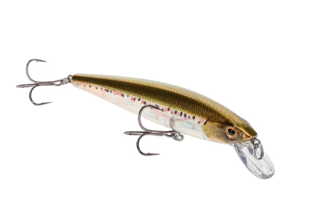 Strike King KVD Elite 200 Jerkbait Fishing Lure Weight Transfer System 4 1/2in 3/8oz Dives 4 to 7-Feet SZ 4 Mustad Triple Grip Treble Hooks Pro Smelt