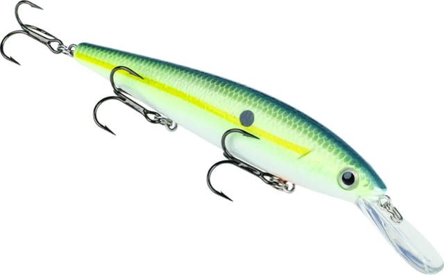 Strike King KVD Deep Jerkbait 300 Fishing Lure Deep Diving Jerkbait Chartreuse Shad 3/5oz