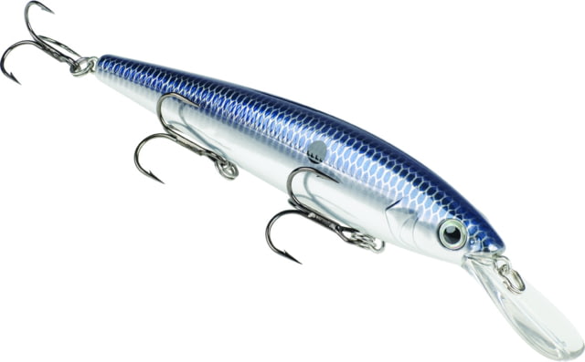 Strike King KVD Deep Jerkbait 300 Fishing Lure Deep Diving Jerkbait Smokey Chrome Blue 3/5oz