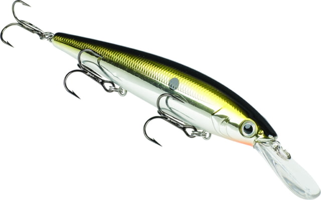 Strike King KVD Deep Jerkbait 300 Fishing Lure Deep Diving Jerkbait Chrome Gold Back 3/5oz