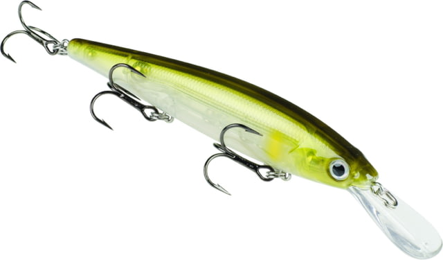 Strike King KVD Deep Jerkbait 300 Fishing Lure Deep Diving Jerkbait Clear AYU 3/5oz