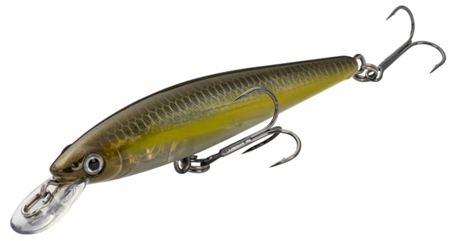 Strike King KVD Jerkbait 100 Fishing Lure Shallow Diving Jerkbait Sexy Ghost Minnow 1/4oz