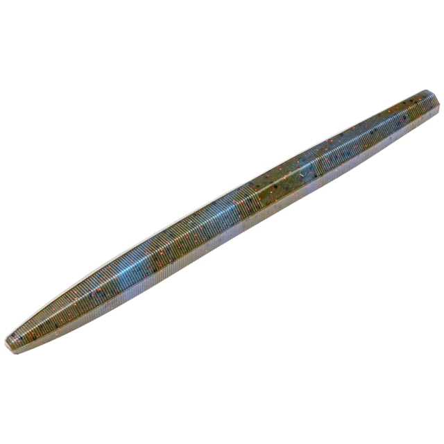 Strike King KVD Perfect Plastics Ocho Fishing Lure Soft Plastic Stickbait Blue Craw Red Flake 6in 6-Pack