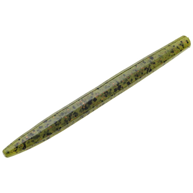 Strike King KVD Perfect Plastics Ocho Fishing Lure Soft Plastic Stickbait Watermelon Seed w/ Red Flake 4in 10-Pack