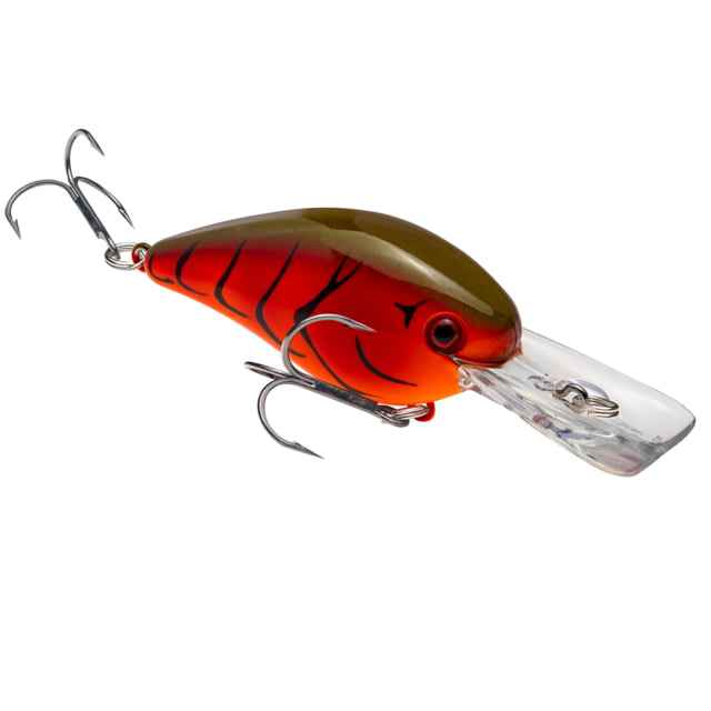 Strike King KVD 1.5 Deep Diver Fishing Lure Deep Diving Crankbait Fire Craw 3/8oz
