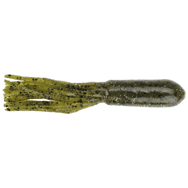 Strike King KVD Pro Model Tube Fishing Lure Soft Plastic Tube Green Pumpkin 3 1/2in 10-Pack