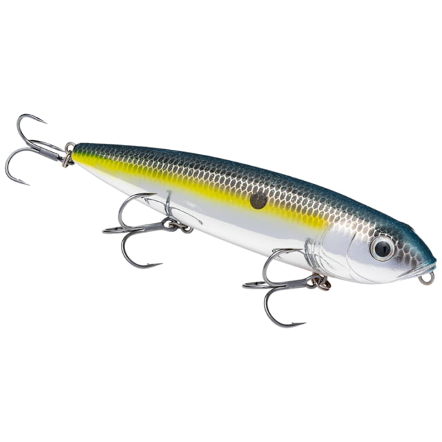 Strike King KVD Sexy Dawg Hard Knock Fishing Lure Topwater Walking Bait Chrome Sexy Shad 5/8oz