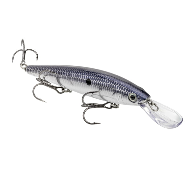 Strike King KVD Sinking Deep Jerkbait Fishing Lure Weight Transfer System 4 3/4in 3/5oz Slow Sinking SZ 2 and 4 Mustad Triple Grip Treble Hooks Smokey
