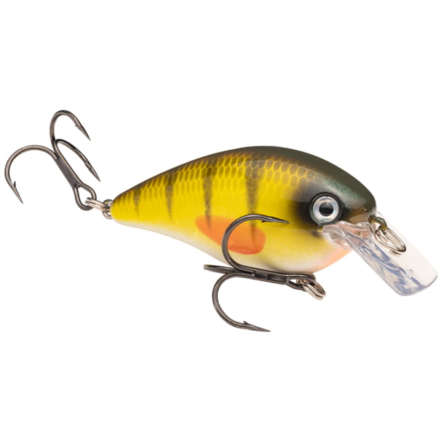 Strike King KVD 1.5 Squarebill Fishing Lure Shallow Diving Squarebill Crankbait Phantom Perch 3/8oz