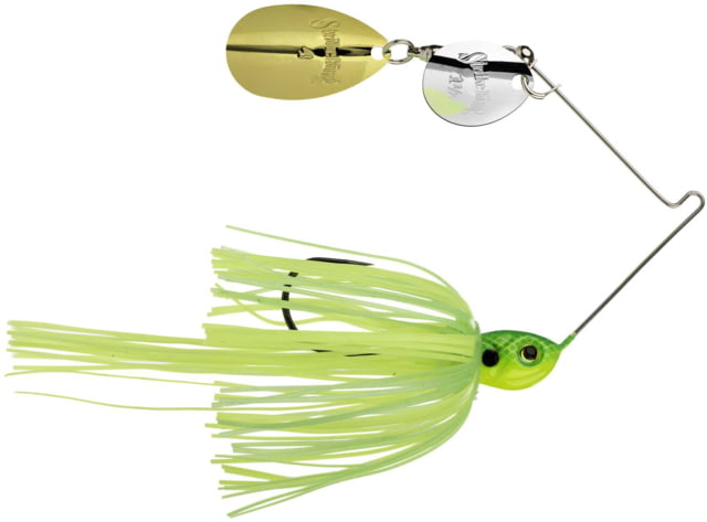 Strike King Lil'Mr. Money Fishing Lure Spinnerbait Limetreuse 3/16oz.
