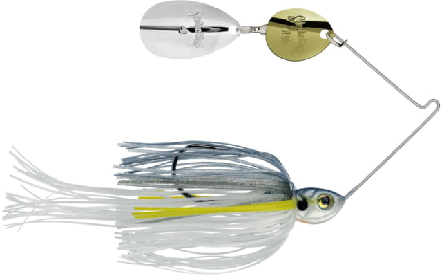 Strike King Lil Mr.Money Spinnerbait Super Sharp Black Nickel Fishing Hook 3/16oz 1 Piece Sexy Shad