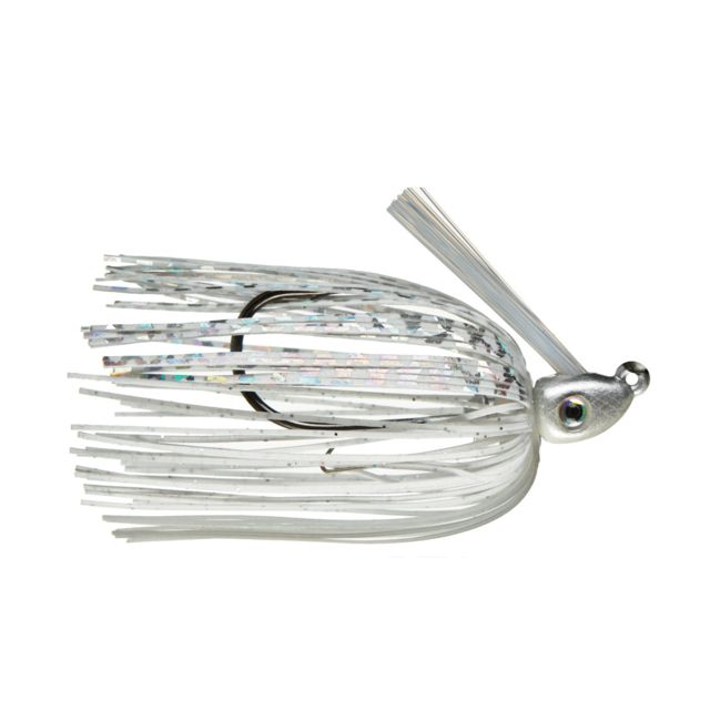 Strike King Hack Attack Heavy Cover Swim Jig Swim Jig Fishing Lure White 3/8oz