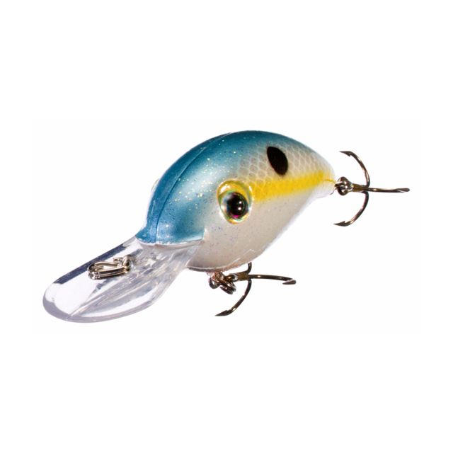Strike King Pro Model Series 3 Fishing Lure Medium Diving Crankbait Sexy Shad 3/8oz