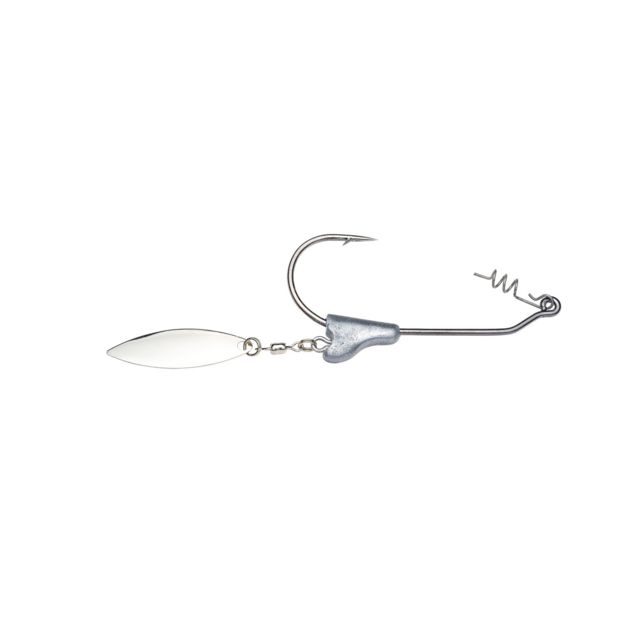 Strike King Tour Grade Belly Blade Fishing Lure Bladed Jig Head Unpainted 3/8oz 5/0 Hook 2-Pack