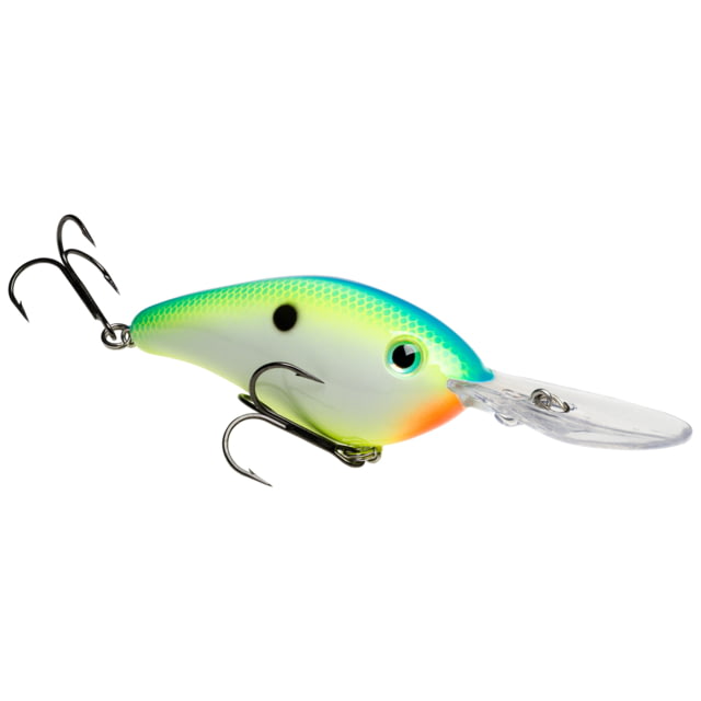 Strike King Pro Model 6XD Hard Knock Fishing Lure Deep Diving Crankbait Citrus Shad 1oz