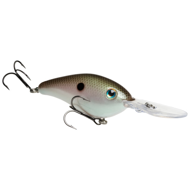 Strike King Pro Model 6XD Hard Knock Fishing Lure Deep Diving Crankbait Green Gizzard Shad 1oz