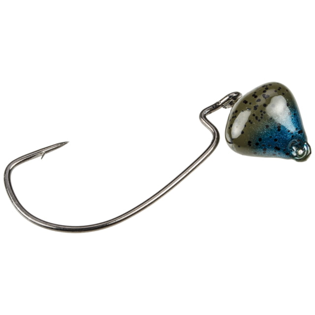 Strike King Jointed Structure Head Jig Head Fishing Lure Blue Craw 1/2oz 2-Pack