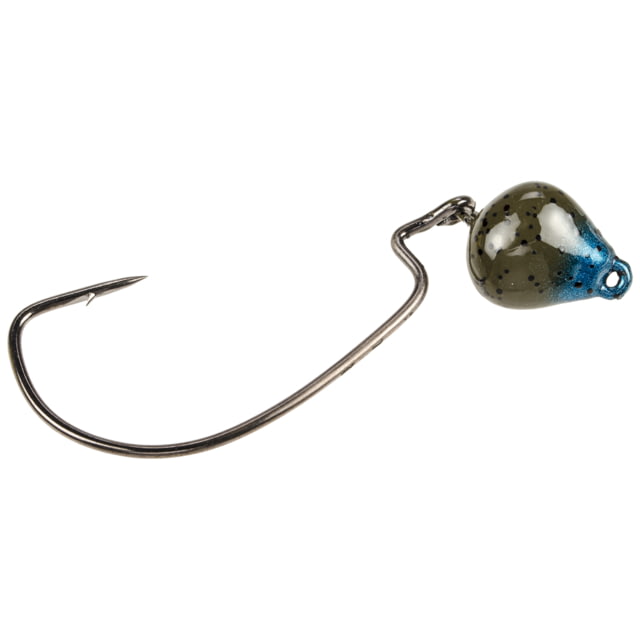 Strike King Jointed Structure Head Jig Head Fishing Lure Blue Craw 3/8oz 2-Pack