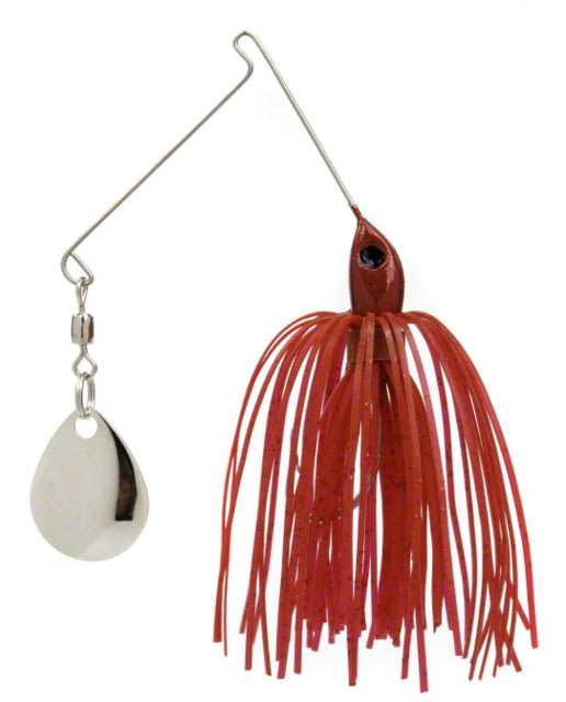 Strike King Micro-King Spinnerbait Single Fishing Hook 1/16oz 1 Piece Red