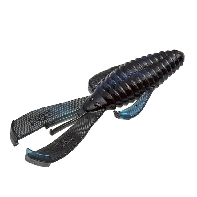 Strike King Midsize Rage Bug Black Blue Swirl 3.38in