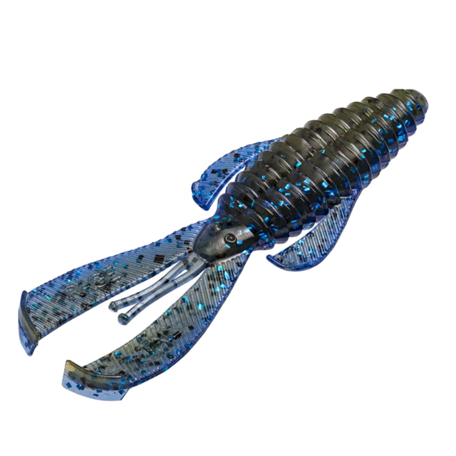 Strike King Rage Bug MidSZ Fishing Lure Soft Plastic Craw Okeechobee Craw 3 1/2in 8-Pack