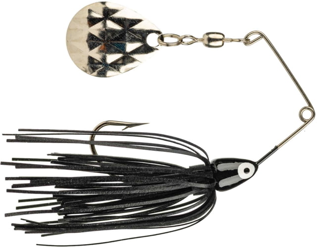 Strike King Mini-King Spinnerbait Fishing Lure Black 1/8oz