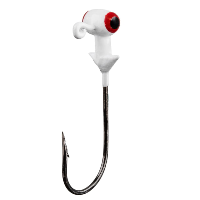 Strike King Strike King Mr. Crappie Sausage Head Jig Head 25 Pack Refrigerator White 1/16oz
