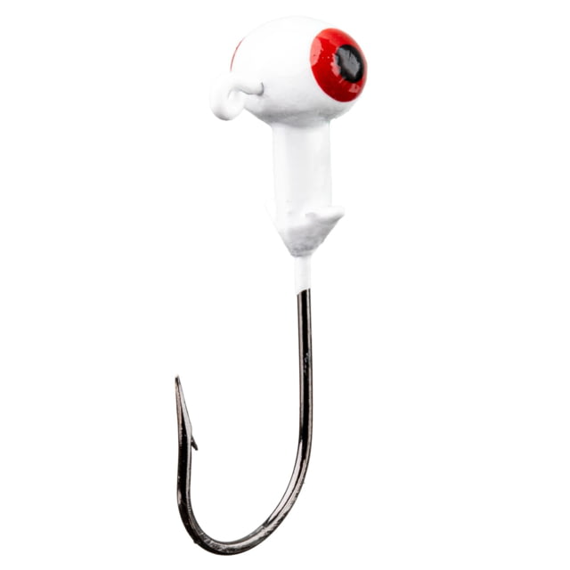 Strike King Strike King Mr. Crappie Sausage Head Jig Head 25 Pack Refrigerator White 1/8oz