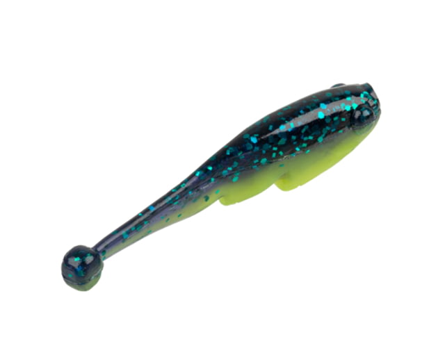 Strike King Mr. Crappie Teen-Zee Fry Swimbait Junebug Chartreuse 5/8in