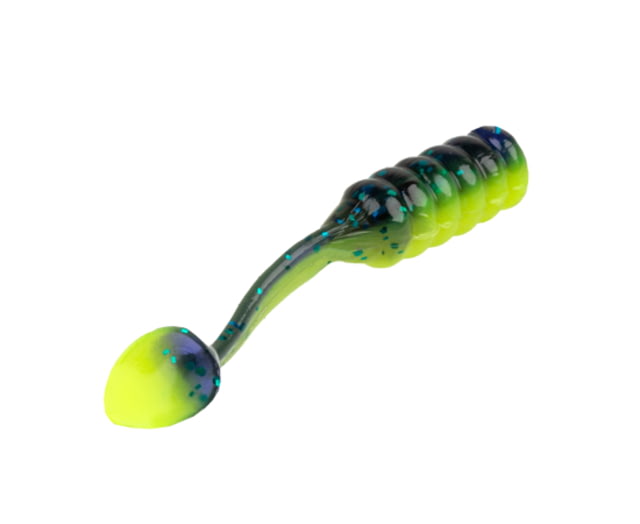 Strike King Mr. Crappie Teen-Zee Slabalicious Swimbait Junebug Chartreuse 5/8in