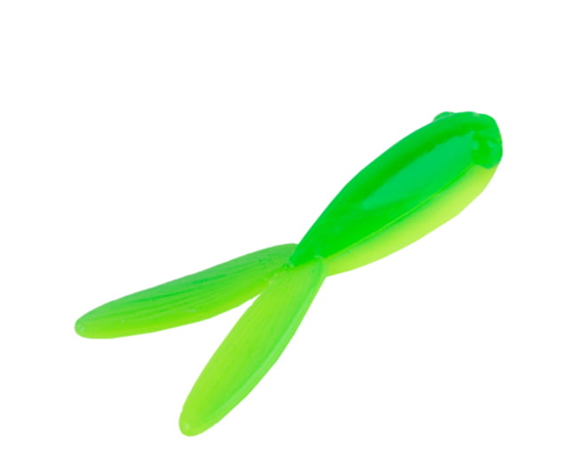 Strike King Mr. Crappie Teen-Zee Tails Swimbait Lime-N-Ator 5/8in