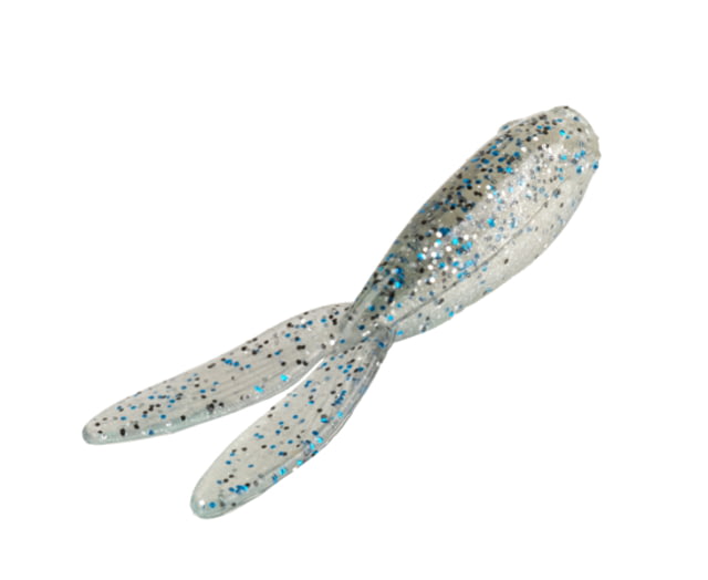 Strike King Mr. Crappie Teen-Zee Tails Swimbait Smokey Shad 5/8in