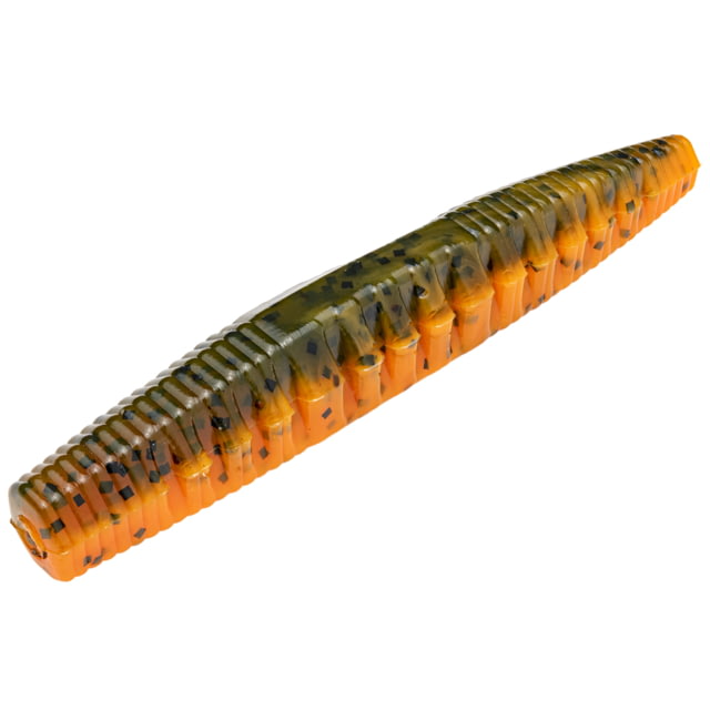 Strike King KVD Perfect Plastics Ned Ocho Soft Plastic Worm Fishing Lure Bama Craw 2 1/2in 9-Pack