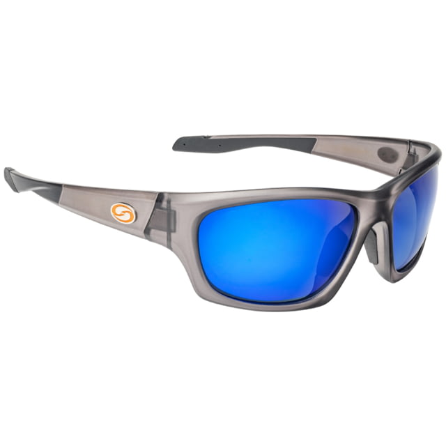 Strike King Plus Cypress Matte Translucent Crystal Frame Multi Layer White Blue Mirror Gray Base Lens Matte Translucent Crystal Frame Multi Layer