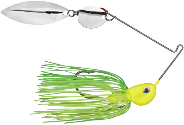 Strike King Potbelly Spinnerbait Fishing Lure Limetreuse Tandem Blades 3/8oz