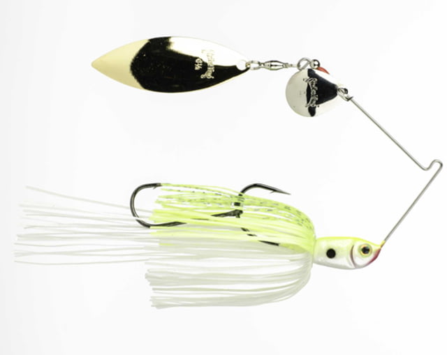 Strike King Premier Plus Spinnerbait Fishing Lure Chartreuse White 3/8oz