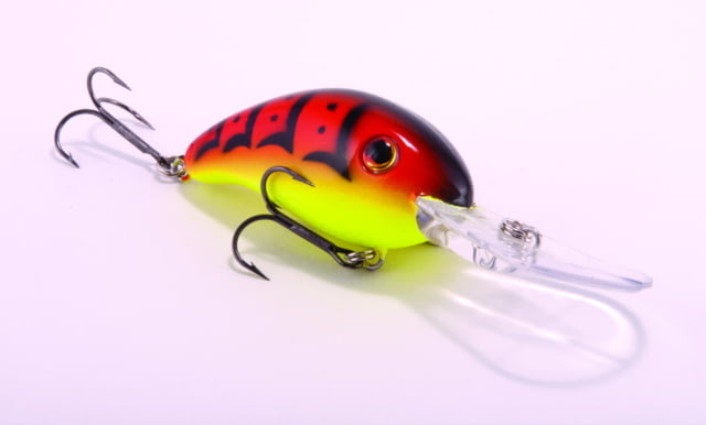 Strike King Pro Model 3XD Fishing Lure Deep Diving Crankbait Green Tomato 7/16oz
